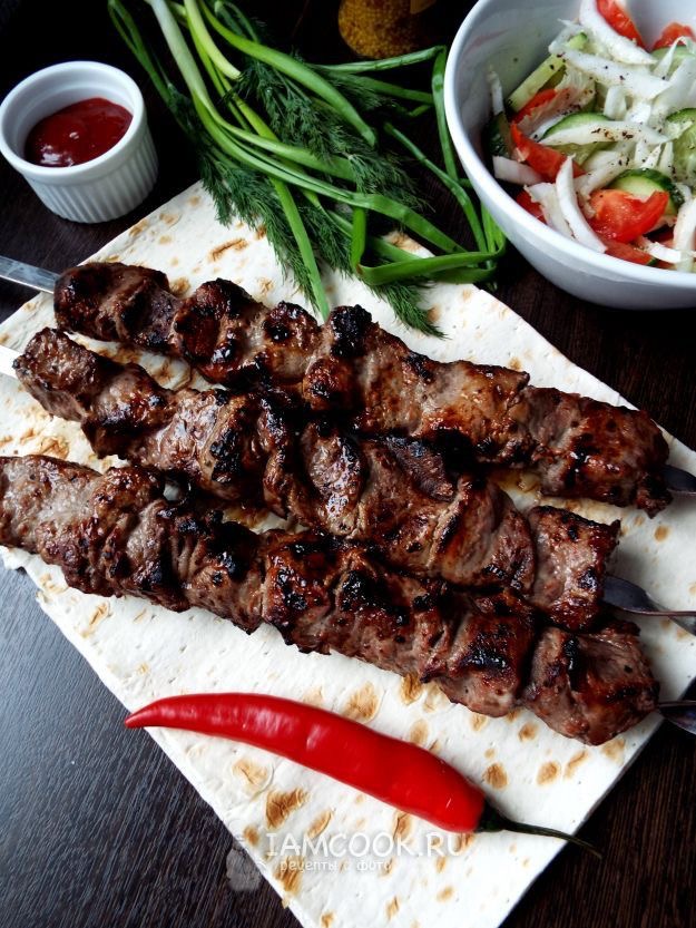 Баранина шашлык