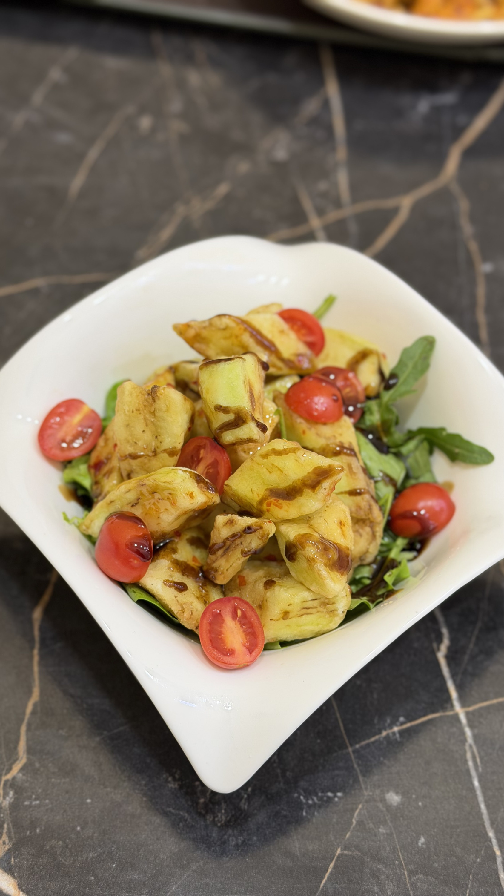 Баклажаны в кисло сладком соусе