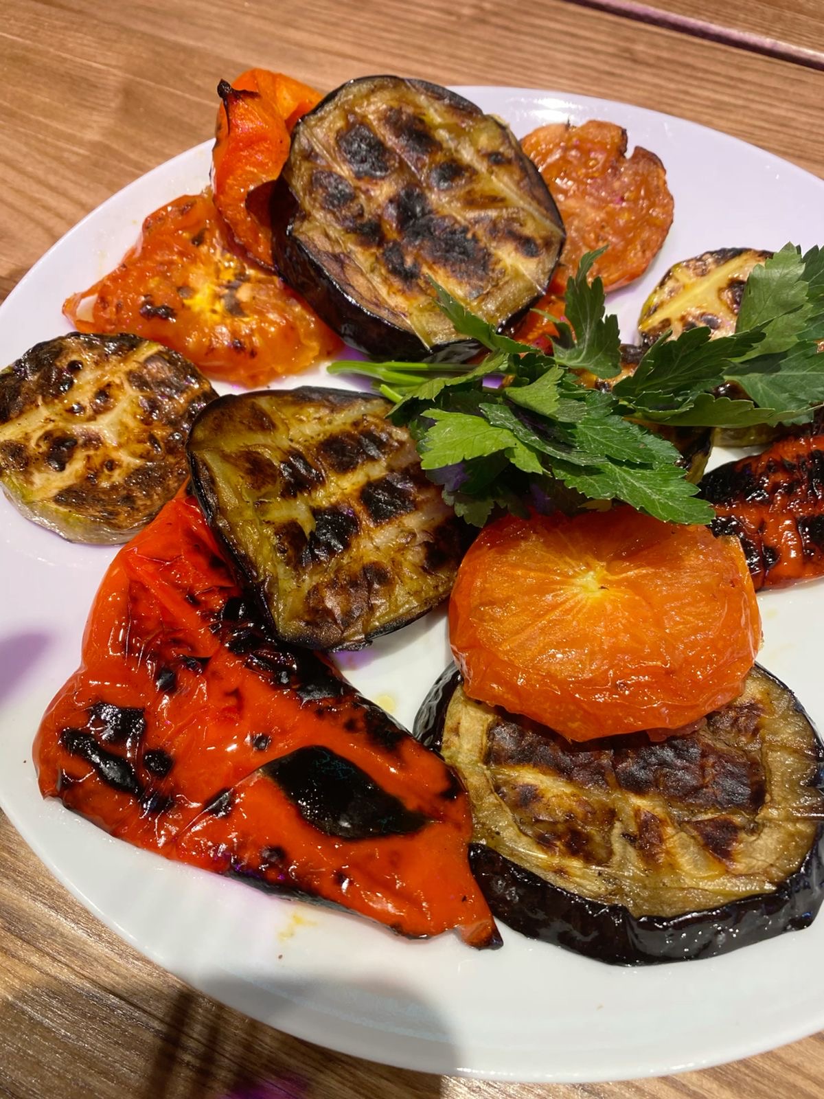 Овощной шашлык