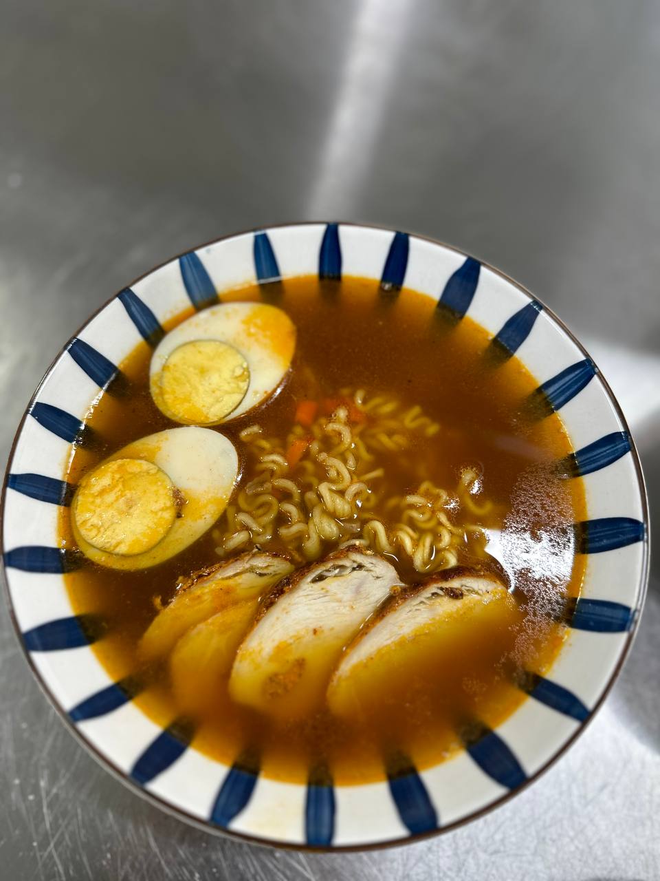 Рамен с курицей